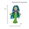 Ink and Trinket Kids DIY Yarn Mermaid Voodoo Doll, Halloween Crafts